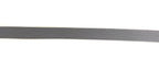 CINTURA DA UOMO ZERBINI COTONE ELAST. E PELLE GRIGIO E FIBBIA SILVER A15ZE03