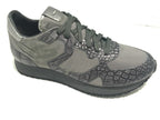 SCARPE UOMO SNEAKER GUARDIANI SPORT WEN GRIGIO ST COCCO E CANVASS U16AG13