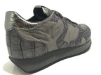 SCARPE UOMO SNEAKER GUARDIANI SPORT WEN GRIGIO ST COCCO E CANVASS U16AG13