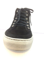 SCARPE UOMO SNEAKER GUARDIANI SPORT MODELLO TUDOR CAMOSCIO NERO  U14AG04