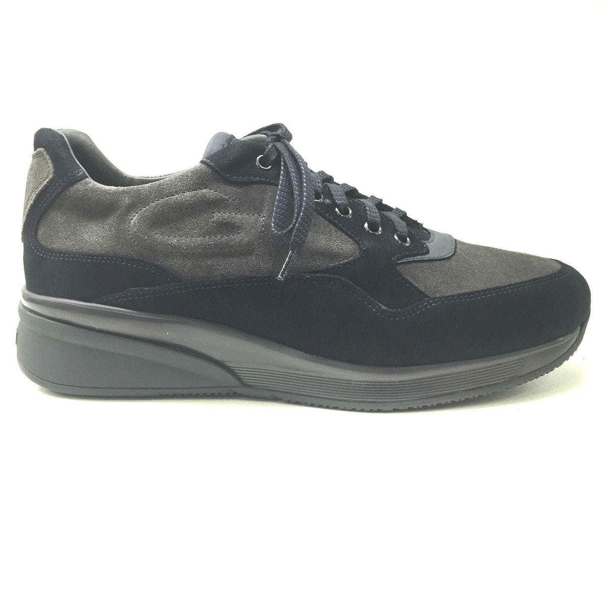 SCARPE UOMO SNEAKER GUARDIANI SPORT GROVE SUEDE BLU GREY U16AG07