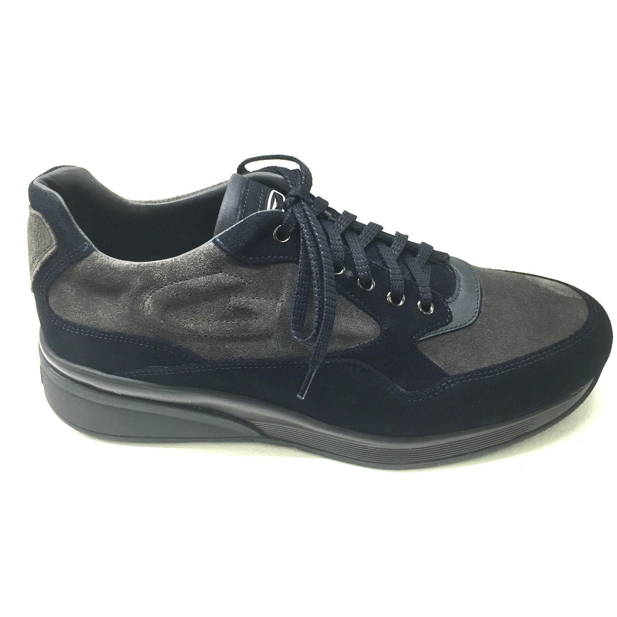 SCARPE UOMO SNEAKER GUARDIANI SPORT GROVE SUEDE BLU GREY U16AG07