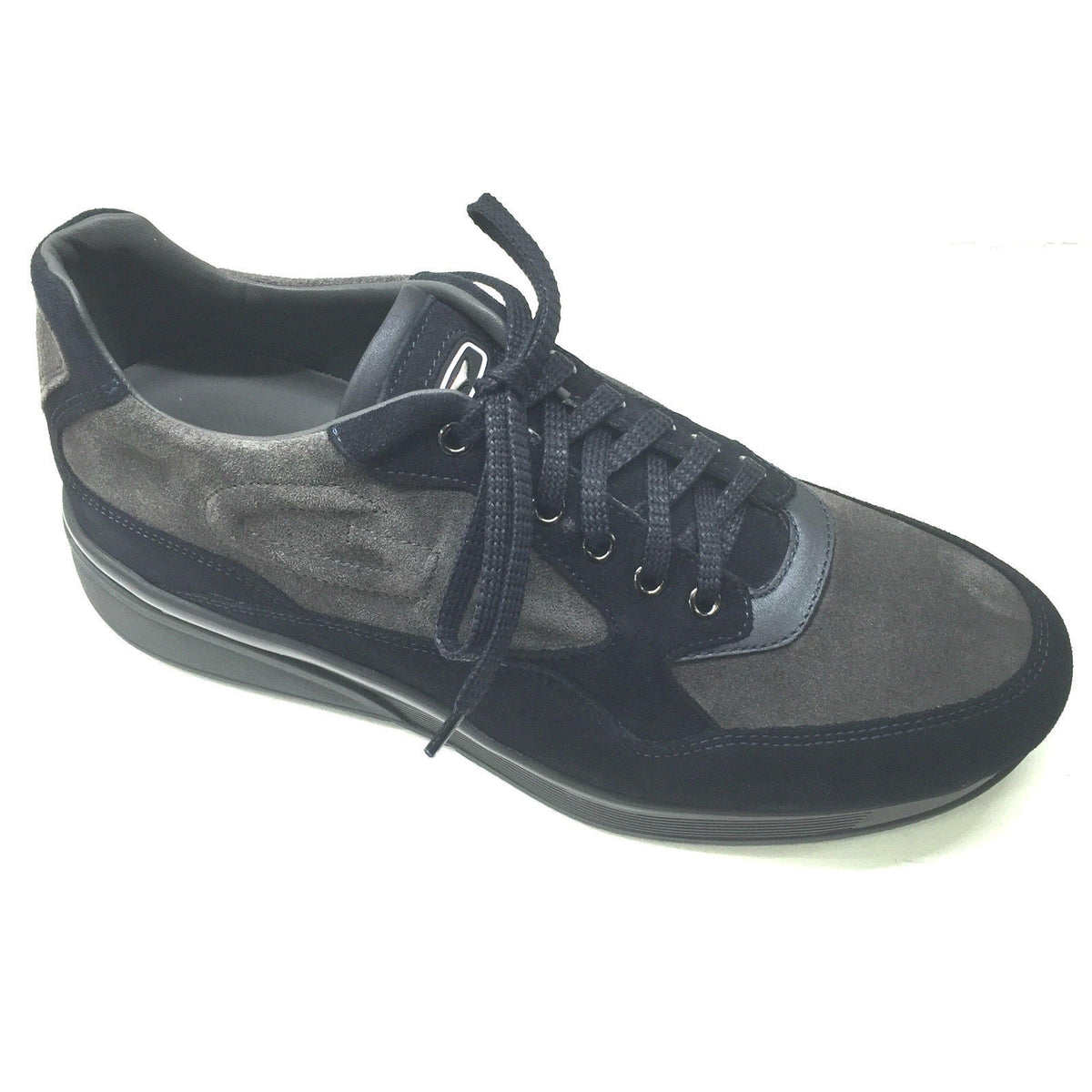 SCARPE UOMO SNEAKER GUARDIANI SPORT GROVE SUEDE BLU GREY U16AG07