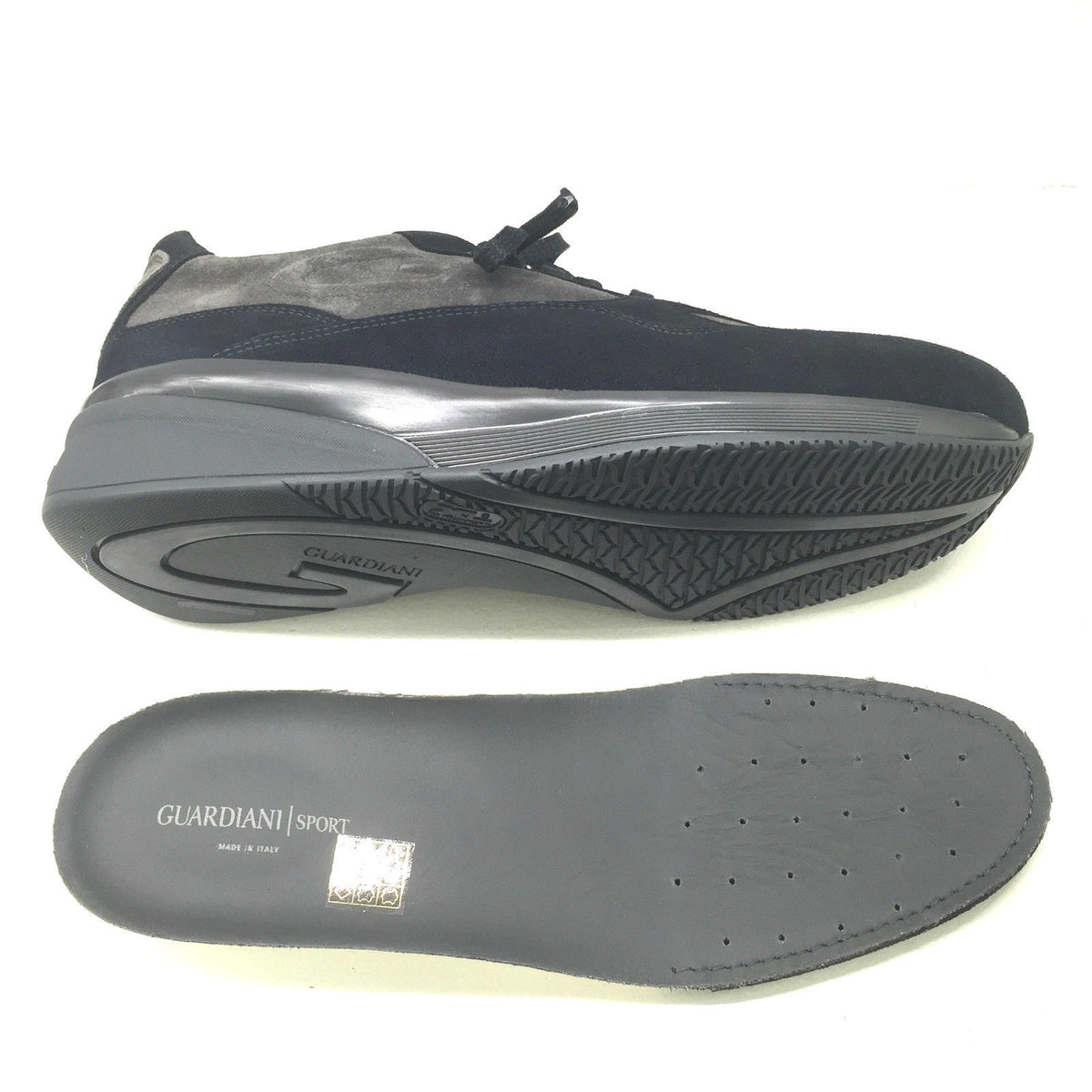 SCARPE UOMO SNEAKER GUARDIANI SPORT GROVE SUEDE BLU GREY U16AG07