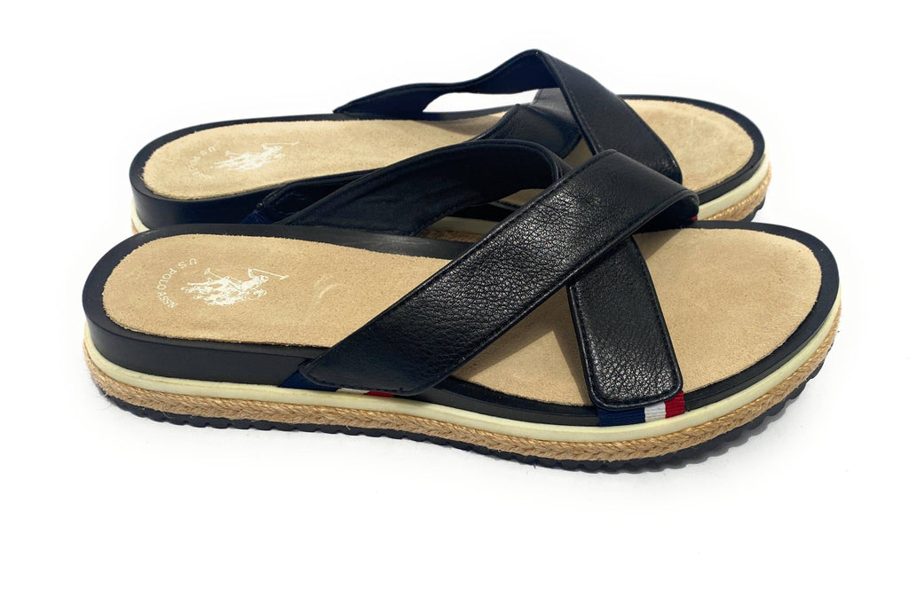 Scarpe donna US Polo sandalo/ ciabatta Erica nero DS21UP41 A4041SO/Y1