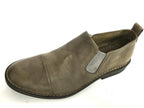 SCARPE UOMO ERNESTO DOLANI MOCASSINO IN PELLE BUFALO TAUPE ARTIGIANALE US16ED01
