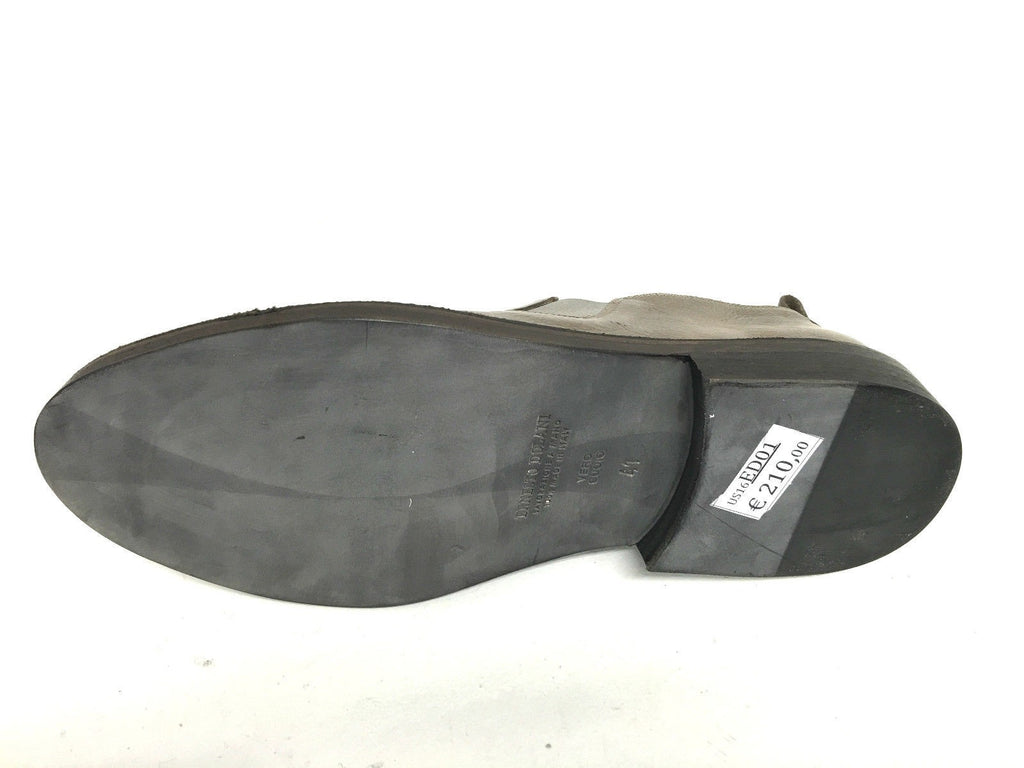SCARPE UOMO ERNESTO DOLANI MOCASSINO IN PELLE BUFALO TAUPE ARTIGIANALE US16ED01