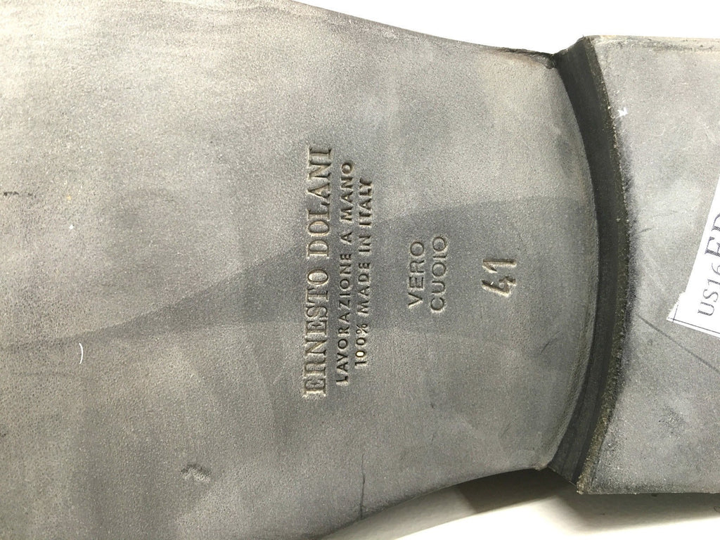 SCARPE UOMO ERNESTO DOLANI MOCASSINO IN PELLE BUFALO TAUPE ARTIGIANALE US16ED01