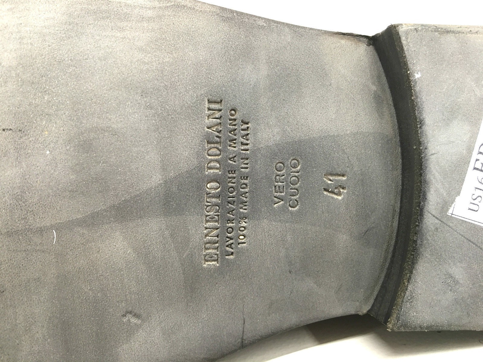 SCARPE UOMO ERNESTO DOLANI MOCASSINO IN PELLE BUFALO TAUPE ARTIGIANALE US16ED01