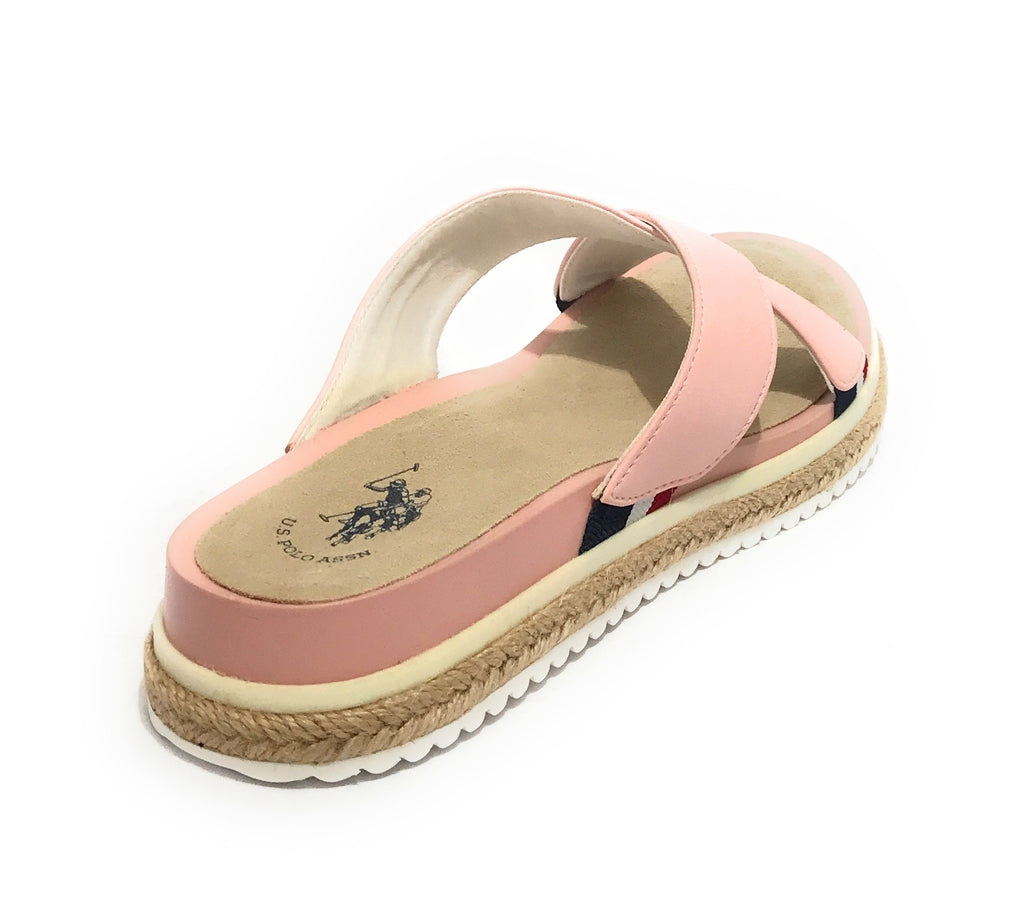 Scarpe donna US Polo sandalo/ ciabatta Erica rosa DS21UP40 A4041SO/Y1