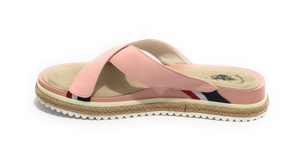 Scarpe donna US Polo sandalo/ ciabatta Erica rosa DS21UP40 A4041SO/Y1