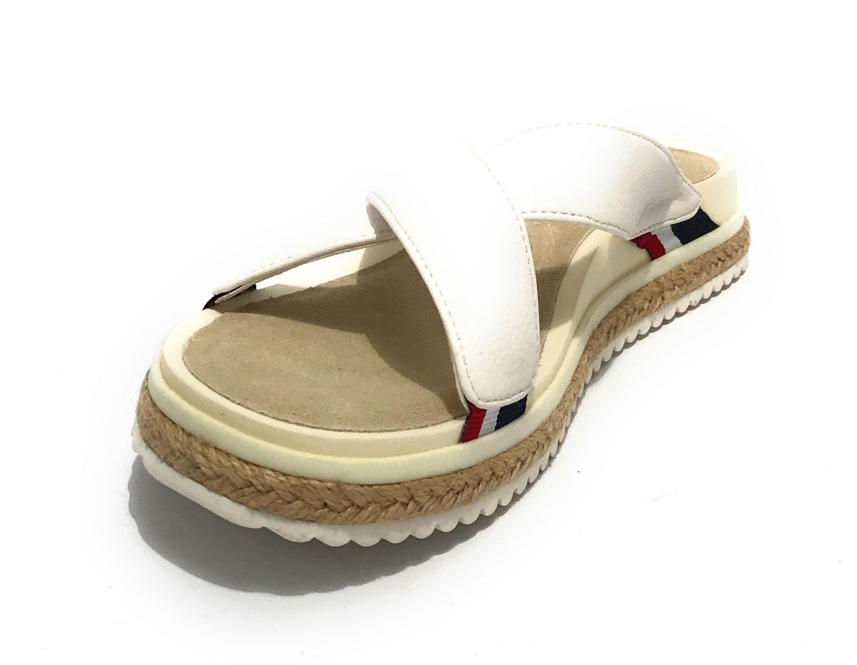 Ciabatta U.S. Polo Erica in ecopelle bianco DS21UP50 404S0/Y1
