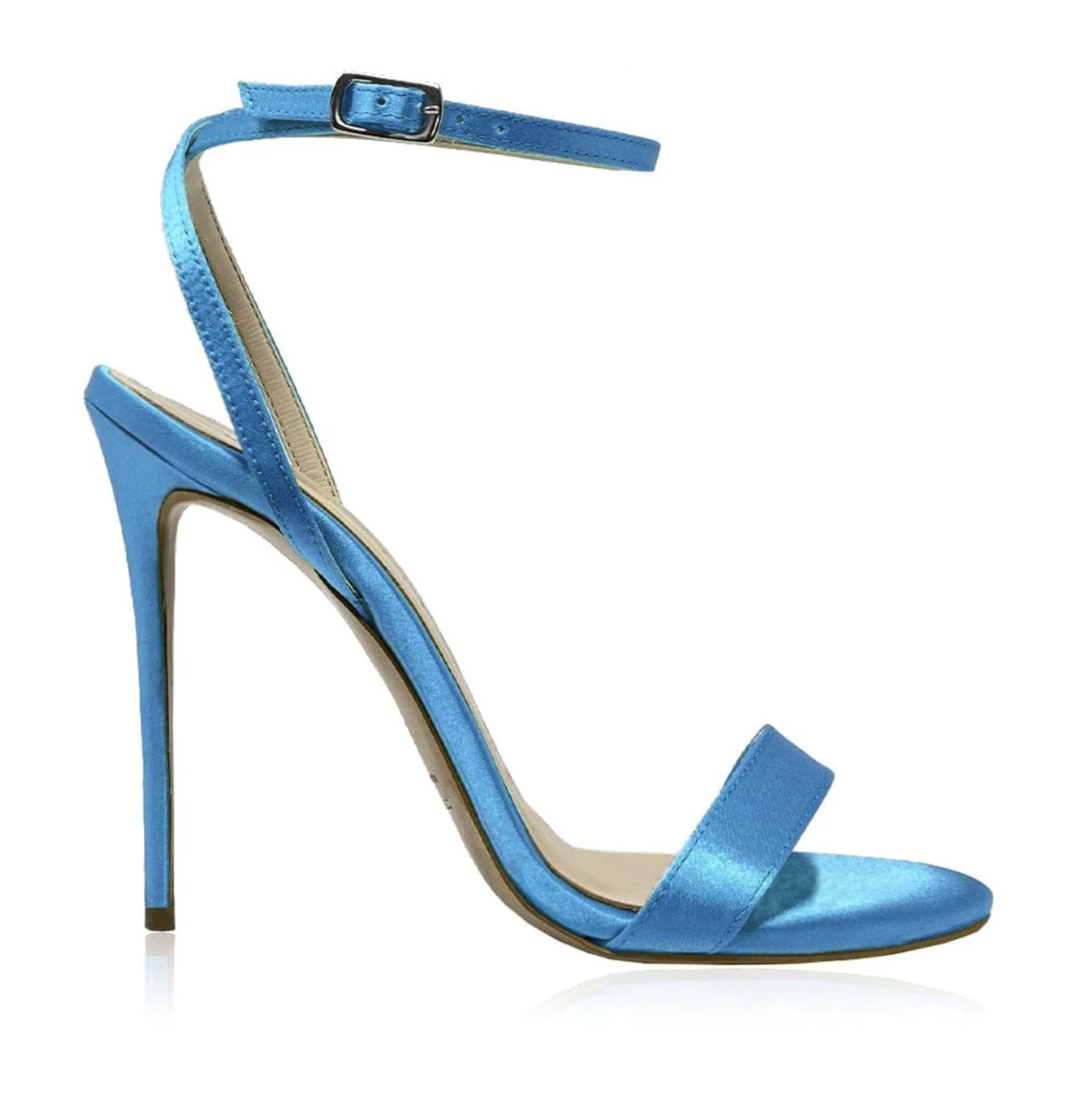 Scarpe donna décolleté Identità in pelle celeste TC 10 DS23ID08 ART.5558