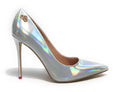 Scarpe donna décolleté Fornarina Crush 1 tc 110 ecopelle silver D24FN03