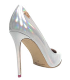 Scarpe donna décolleté Fornarina Crush 1 tc 110 ecopelle silver D24FN03