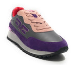 Scarpe donna Fornarina sneaker running Urraca in pelle/ nylon purple D24FN09