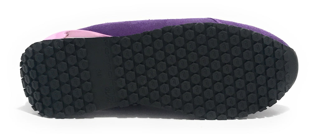 Scarpe donna Fornarina sneaker running Urraca in pelle/ nylon purple D24FN09