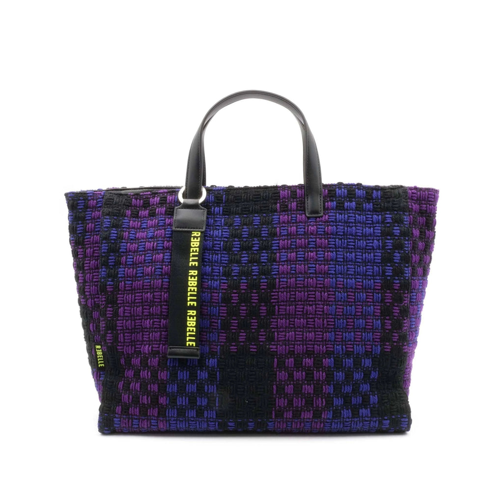 Borsa donna Rebelle Ashanti Shopping S check violet B24RE24 1WRE84