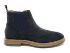 Stivaletto beatles uomo Elite in pelle scamosciata navy blu U24EL11 1008