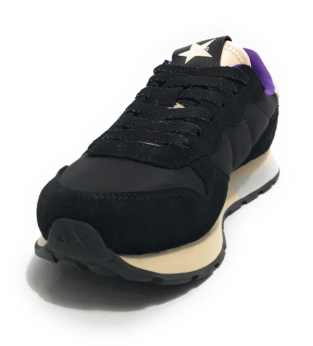 Sneaker Sun68 Girl's Stargirl glitter logo nero Z25SU16 Z44410T