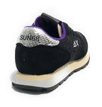 Sneaker Sun68 Girl's Stargirl glitter logo nero Z25SU16 Z44410T
