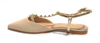 Scarpe donna sandalo Gold&gold ecopelle nude DS25GG06 GD245