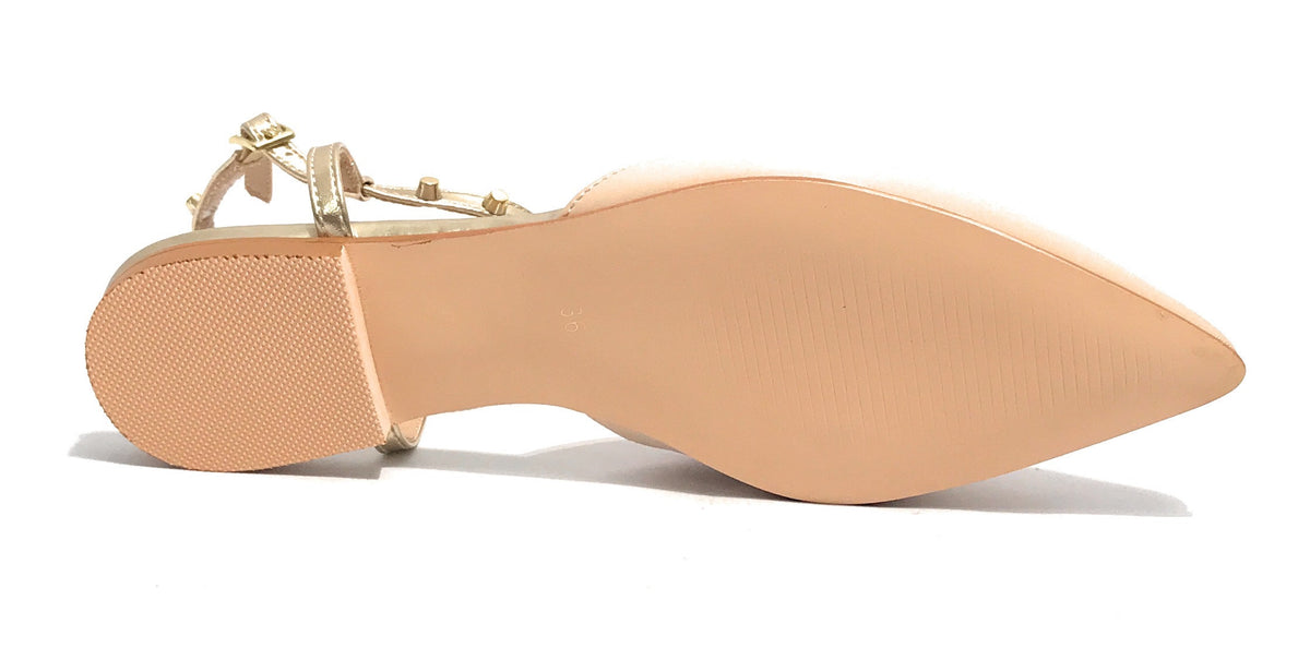 Scarpe donna sandalo Gold&gold ecopelle nude DS25GG06 GD245
