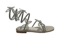 Scarpe donna Gold&gold sandalo con strass silver DS25GG27 GH52