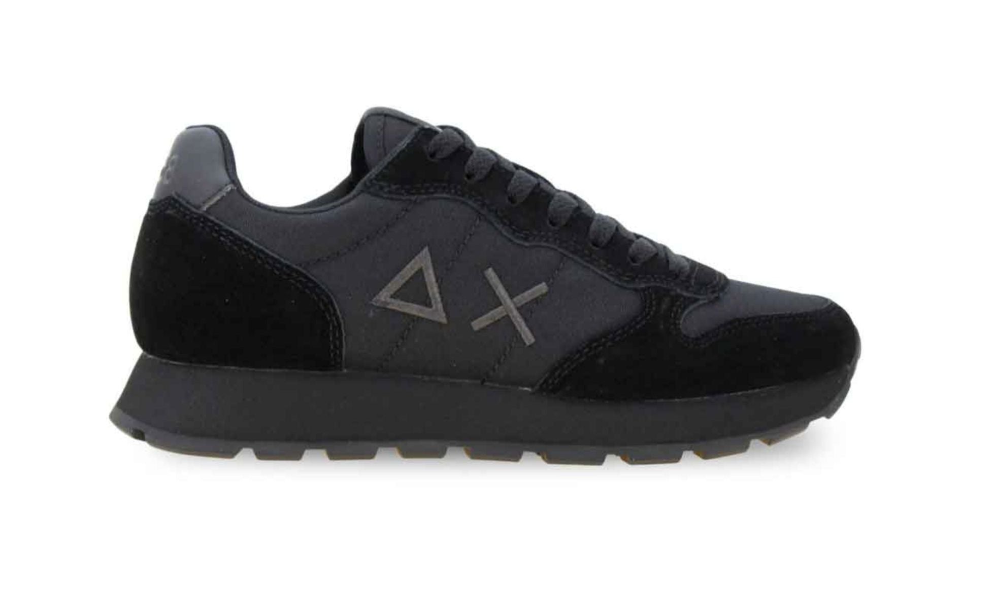 Sneaker running Sun68 Tom Solid nero/grigio scuro U26SU03 Z45101