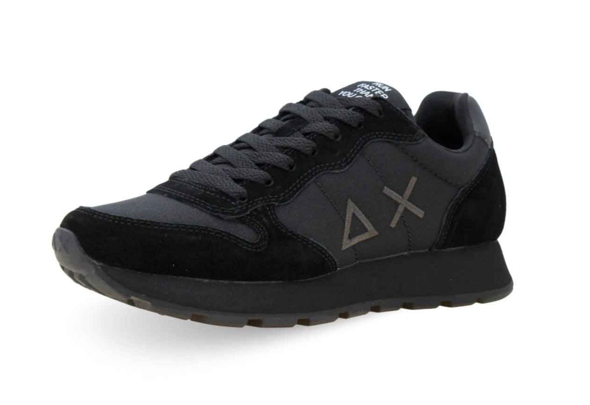 Sneaker running Sun68 Tom Solid nero/grigio scuro U26SU03 Z45101