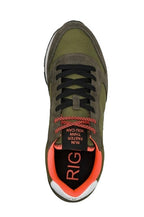Sneaker running Sun68 Tom Fluo 19 verde militare US26SU14 Z36102