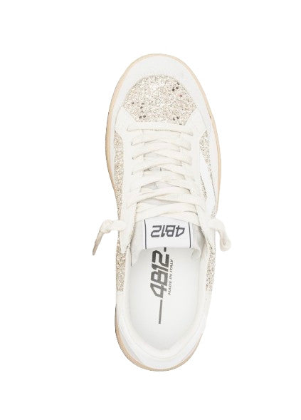 Sneaker donna 4B12 glitter gold DS26QB04 PLAYNEWSKY-D2007