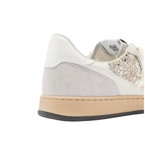 Sneaker donna 4B12 glitter gold DS26QB04 PLAYNEWSKY-D2007