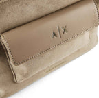 Borsa donna a mano/tracolla Armani Exchange sand BS26AX24 XW001545 AF22630 U6223