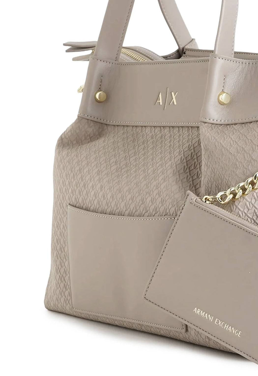 Borsa donna a mano/tracolla Armani Exchange sand BS26AX32 XW001211 AF22645 U6223