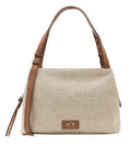 Borsa donna shopper Armani Exchange natural/ saline clay BS26AX31 XW002603 AF22683 M6261