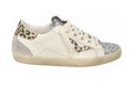 Scarpe donna 4B12 sneaker coral leo/ silver glitter DS26QB06 SUPRIME-D8009