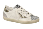 Scarpe donna 4B12 sneaker coral leo/ silver glitter DS26QB06 SUPRIME-D8009