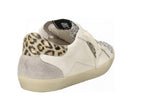 Scarpe donna 4B12 sneaker coral leo/ silver glitter DS26QB06 SUPRIME-D8009