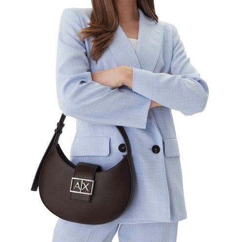 Borsa donna a mano/spalla Armani Exchange dusk shade BS26AX34 XW002565 AF12039 U6018