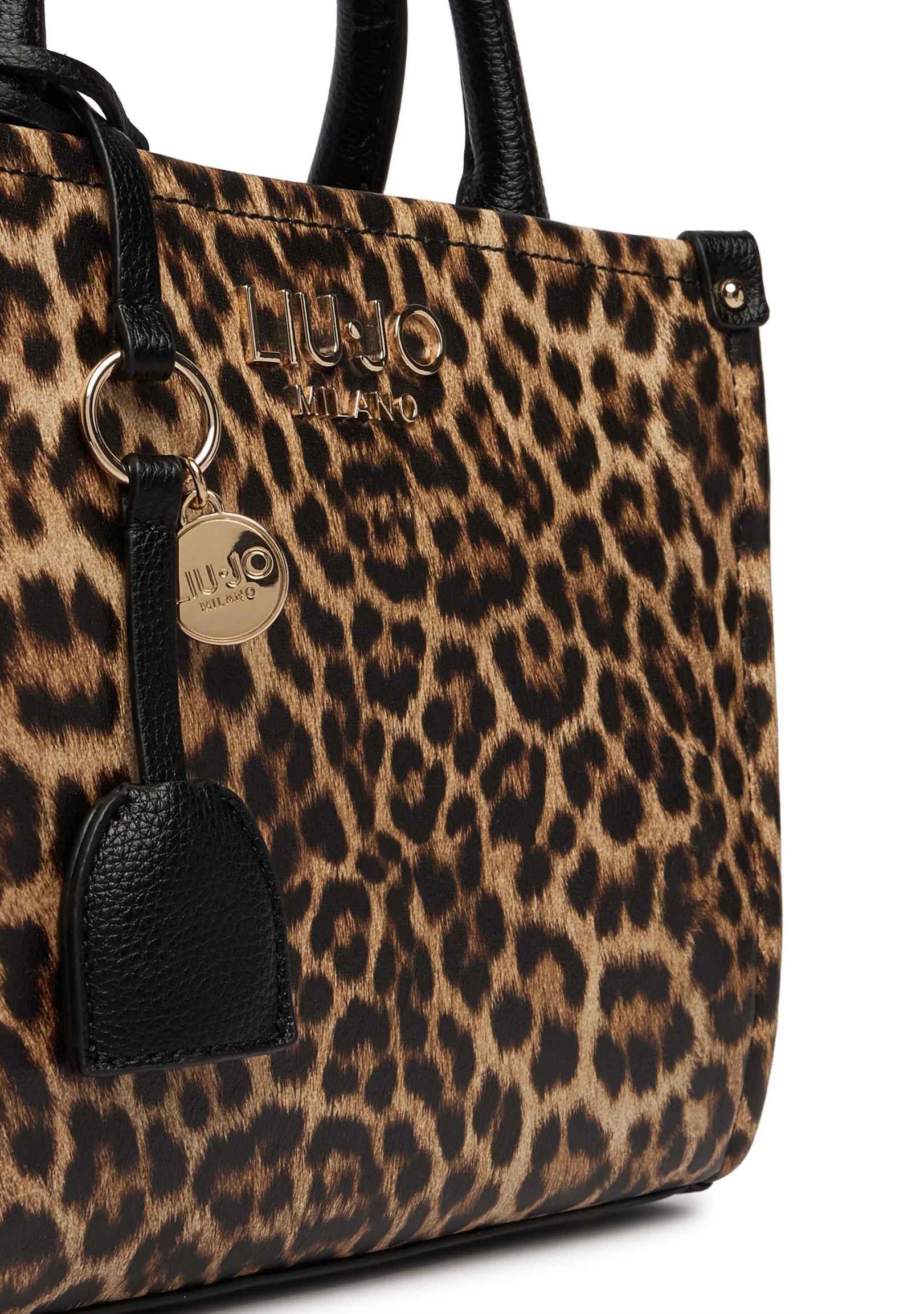 Borsa donna Liu-jo S Tote Ridhi macula natura BS26LJ51 AA6192 E1119