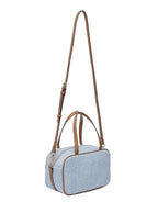 Borsa donna bauletto Liu-jo Ferielle M Bowling light denim BS26LJ52 AA6113 T377A