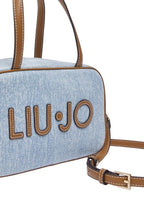 Borsa donna bauletto Liu-jo Ferielle M Bowling light denim BS26LJ52 AA6113 T377A