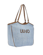 Borsa donna Liu-jo Ferielle L Tote light denim BS26LJ53 AA6208 T377A