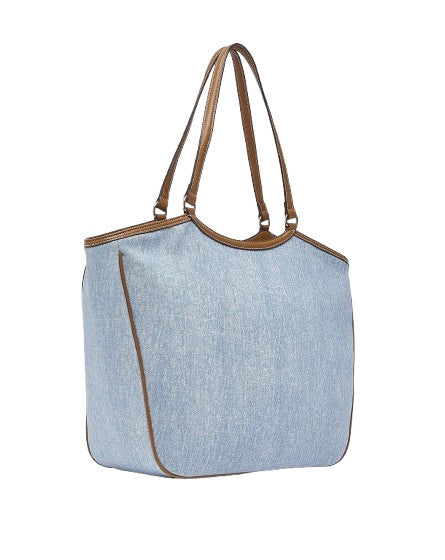 Borsa donna Liu-jo Ferielle L Tote light denim BS26LJ53 AA6208 T377A