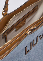 Borsa donna Liu-jo Ferielle L Tote light denim BS26LJ53 AA6208 T377A