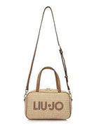 Borsa donna bauletto Liu-jo Ferielle M Bowling naturale BS26LJ55 AA6113 T383A
