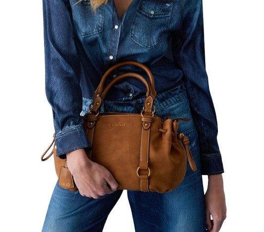 Borsa Liu-jo a mano S Trunk Ginesa cammello BS26LJ58 AA6081 E1116