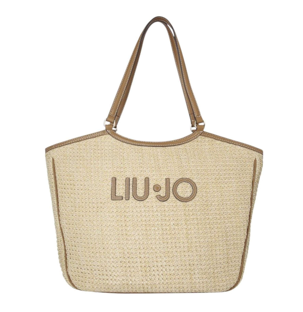 Borsa donna Liu-jo Ferielle L Tote naturale BS26LJ59 AA6208 T383A 00005