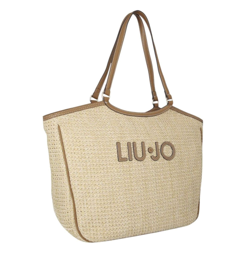Borsa donna Liu-jo Ferielle L Tote naturale BS26LJ59 AA6208 T383A 00005